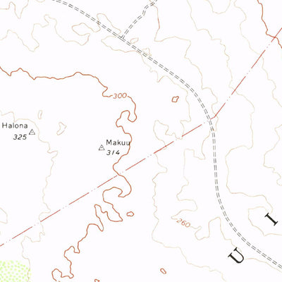 United States Geological Survey Pahoa North, HI (1965, 24000-Scale) digital map