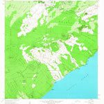 United States Geological Survey Pahoa South, HI (1966, 24000-Scale) digital map