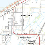 United States Geological Survey Pahokee, FL (2021, 24000-Scale) digital map
