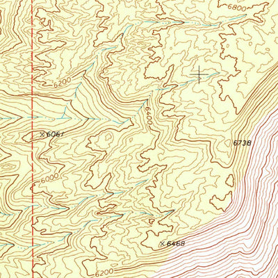 United States Geological Survey Pahroc Spring, NV (1970, 24000-Scale) digital map