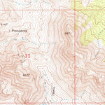 United States Geological Survey Pahroc Spring SE, NV (1970, 24000-Scale) digital map