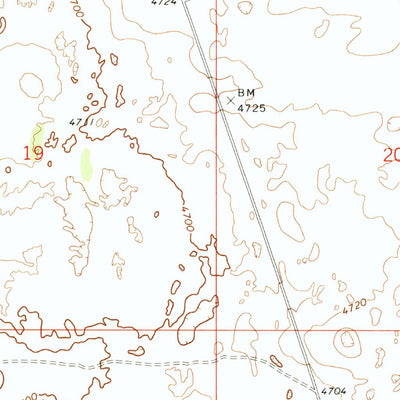 United States Geological Survey Pahvant Butte South, UT (1971, 24000-Scale) digital map