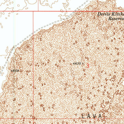 United States Geological Survey Pahvant Butte South, UT (1971, 24000-Scale) digital map