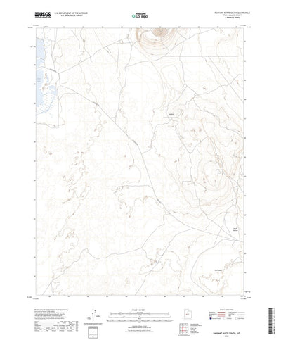 United States Geological Survey Pahvant Butte South, UT (2023, 24000-Scale) digital map