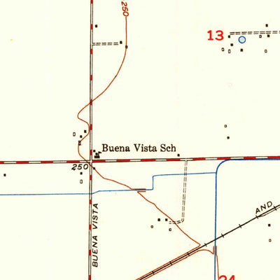 United States Geological Survey Paige, CA (1951, 24000-Scale) digital map