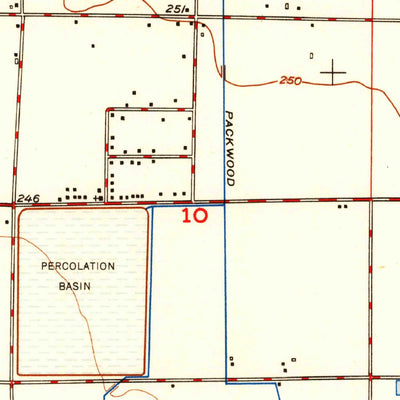 United States Geological Survey Paige, CA (1951, 24000-Scale) digital map