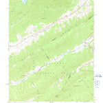 United States Geological Survey Paint Bank, VA-WV (1966, 24000-Scale) digital map