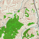United States Geological Survey Paint Lick, KY (1952, 24000-Scale) digital map