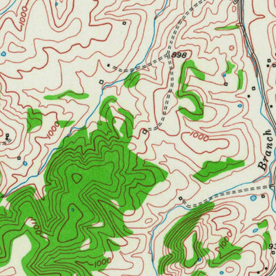 United States Geological Survey Paint Lick, KY (1952, 24000-Scale) digital map
