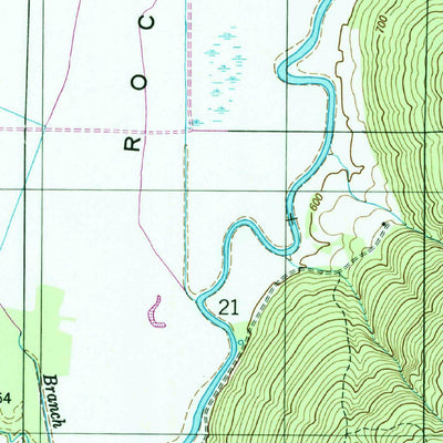 United States Geological Survey Paint Rock, AL (1997, 24000-Scale) digital map
