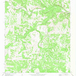 United States Geological Survey Paint Rock Spring, TX (1971, 24000-Scale) digital map