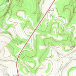 United States Geological Survey Paint Rock Spring, TX (1971, 24000-Scale) digital map