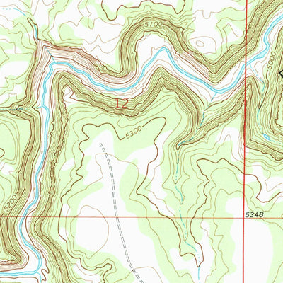 United States Geological Survey Painted Canyon, CO (1972, 24000-Scale) digital map