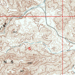 United States Geological Survey Painted Gorge, CA (1957, 24000-Scale) digital map