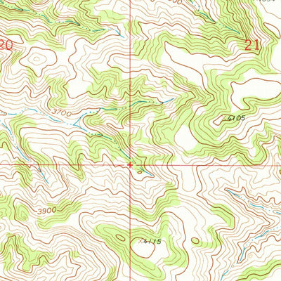 United States Geological Survey Painted Hill, MT (1958, 24000-Scale) digital map