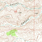United States Geological Survey Painted Hills, OR (1968, 24000-Scale) digital map