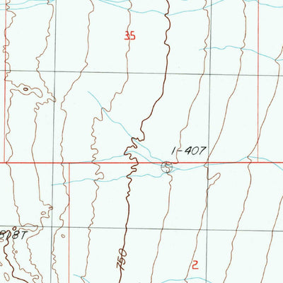 United States Geological Survey Painted Rock Wash, CA (1985, 24000-Scale) digital map