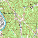 United States Geological Survey Paintsville, KY (1992, 24000-Scale) digital map