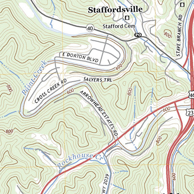 United States Geological Survey Paintsville, KY (2022, 24000-Scale) digital map