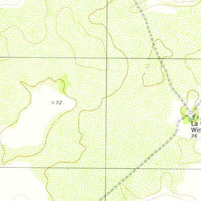 United States Geological Survey Paisano Lake, TX (1979, 24000-Scale) digital map