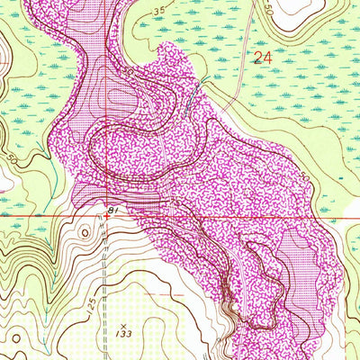United States Geological Survey Paisley, FL (1965, 24000-Scale) digital map