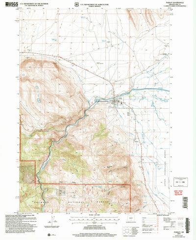 United States Geological Survey Paisley, OR (2004, 24000-Scale) digital map