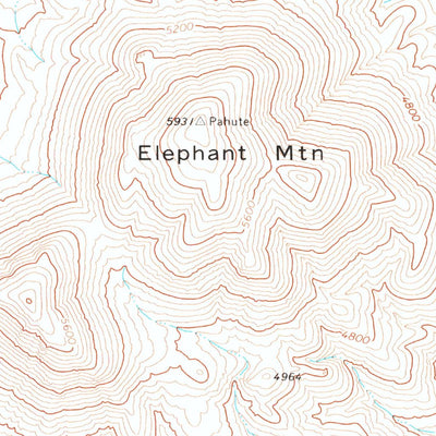 United States Geological Survey Paiute Meadows, NV (1972, 24000-Scale) digital map