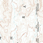 United States Geological Survey Paiute Ridge, NV (1961, 24000-Scale) digital map