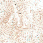 United States Geological Survey Paiute Ridge, NV (1961, 24000-Scale) digital map