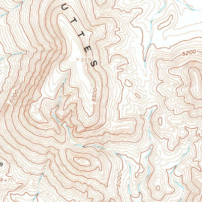 United States Geological Survey Paiute Ridge, NV (1961, 24000-Scale) digital map