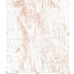 United States Geological Survey Paiute Ridge, NV (1986, 24000-Scale) digital map