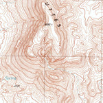 United States Geological Survey Paiute Ridge, NV (1986, 24000-Scale) digital map