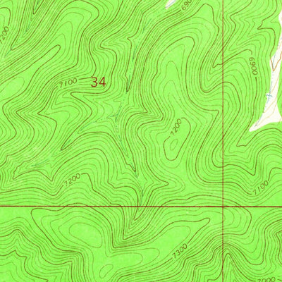 United States Geological Survey Pajarita Mountain, NM (1963, 24000-Scale) digital map