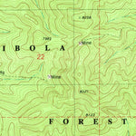 United States Geological Survey Pajaro Canyon, NM (1981, 24000-Scale) digital map