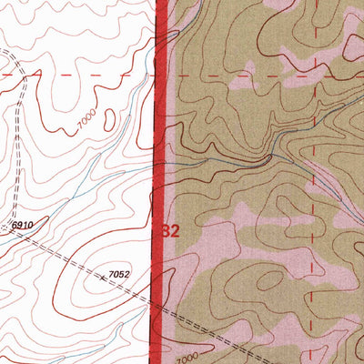 United States Geological Survey Pajaro Canyon, NM (1995, 24000-Scale) digital map