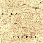 United States Geological Survey Pajaro Canyon, NM (1995, 24000-Scale) digital map
