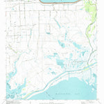 United States Geological Survey Palacios NE, TX (1995, 24000-Scale) digital map