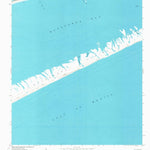 United States Geological Survey Palacios SE, TX (1952, 24000-Scale) digital map