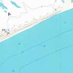 United States Geological Survey Palacios SE, TX (1952, 24000-Scale) digital map