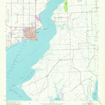 United States Geological Survey Palacios, TX (1952, 24000-Scale) digital map