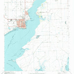 United States Geological Survey Palacios, TX (1995, 24000-Scale) digital map