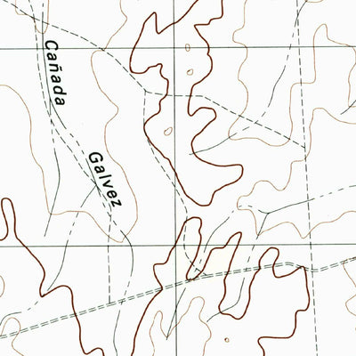 United States Geological Survey Palafox SW, TX (1983, 24000-Scale) digital map