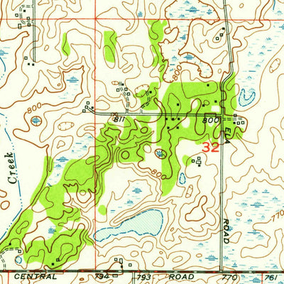 United States Geological Survey Palatine, IL (1953, 24000-Scale) digital map