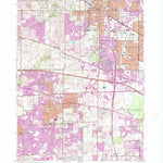 United States Geological Survey Palatine, IL (1961, 24000-Scale) digital map