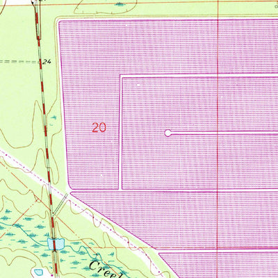 United States Geological Survey Palatka, FL (1968, 24000-Scale) digital map