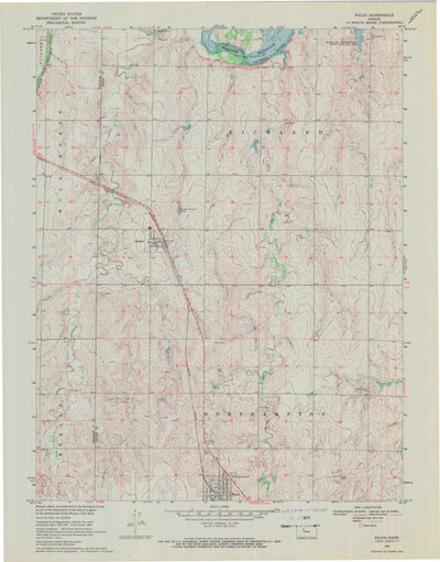 United States Geological Survey Palco, KS (1969, 24000-Scale) digital map