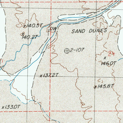 United States Geological Survey Palen Lake, CA (1983, 24000-Scale) digital map