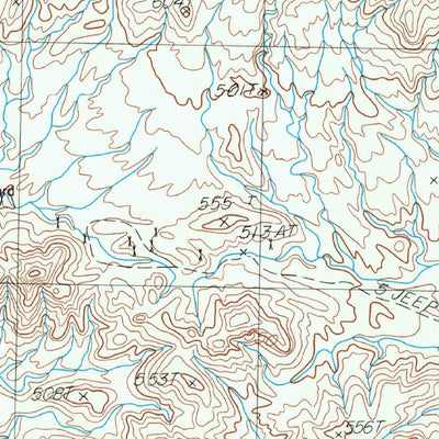 United States Geological Survey Palen Pass, CA (1983, 24000-Scale) digital map