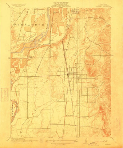 United States Geological Survey Palermo, CA (1912, 31680-Scale) digital map