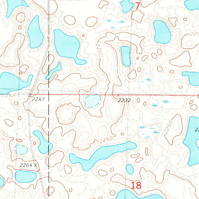 United States Geological Survey Palermo NE, ND (1981, 24000-Scale) digital map